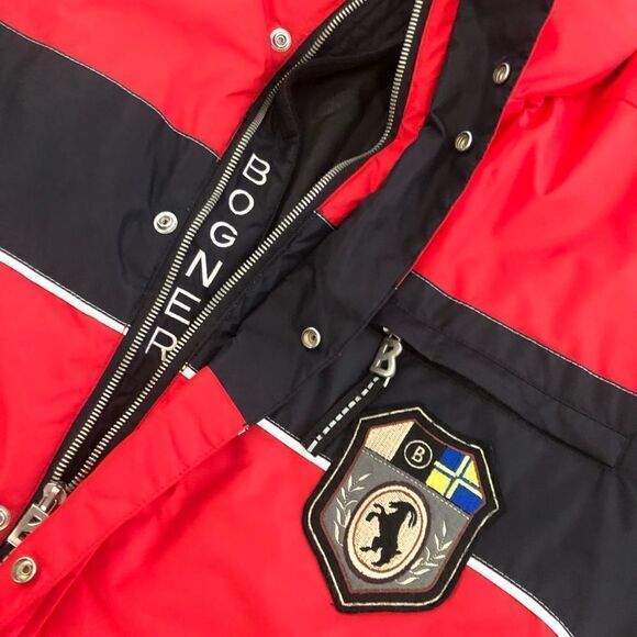 BOGNER Ski Snowboard Red Jacket Coat RN110464 - Picture 3 of 13